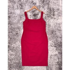 Beyond Yoga Dress 2X Womens Spacedye Icon Midi Pink Plus Size